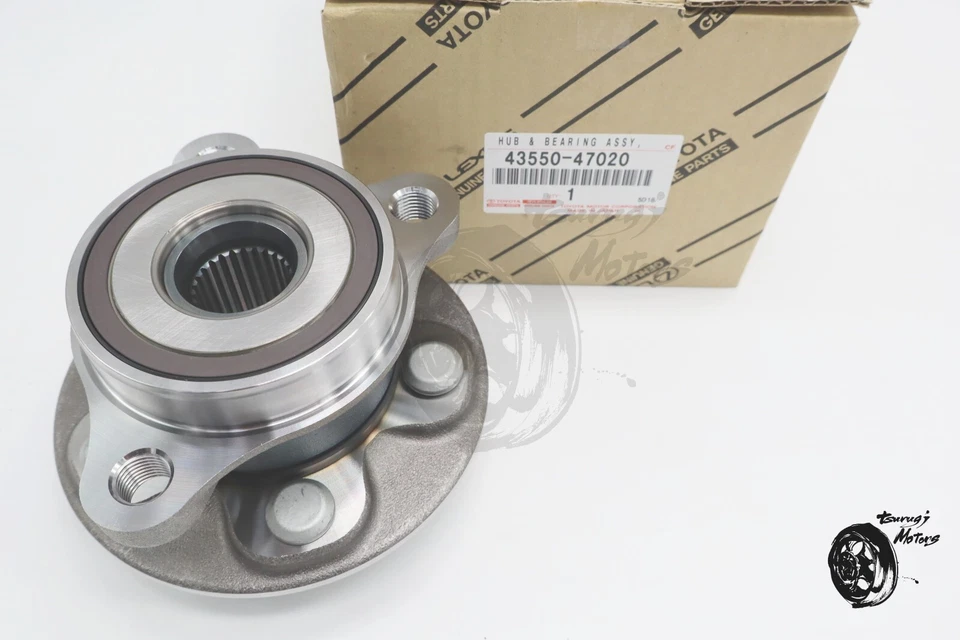 TOYOTA Genuine 43550-47020 Prius Corolla Front Hub & Bearing Assembly OEM New - Image 3 of 4