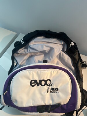 NWT Backpack Extension For Evoc ABS Element 20 Size Small (20L) white/purple 