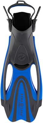 Aqua Lung Sport Adult Pro Series Zinger Fins Grey & Blue Medium