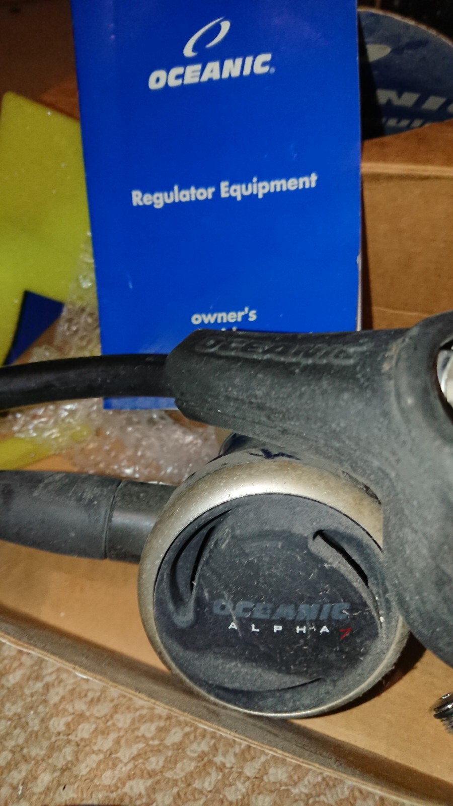 Oceanic Alpha 7 Scuba Diving Regulator eBay