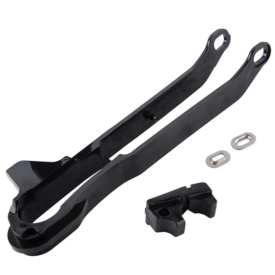 Kit protector de basculante guía deslizante de cadena para Honda CRF CRF150F CRF230F negro Foto 3 de 4