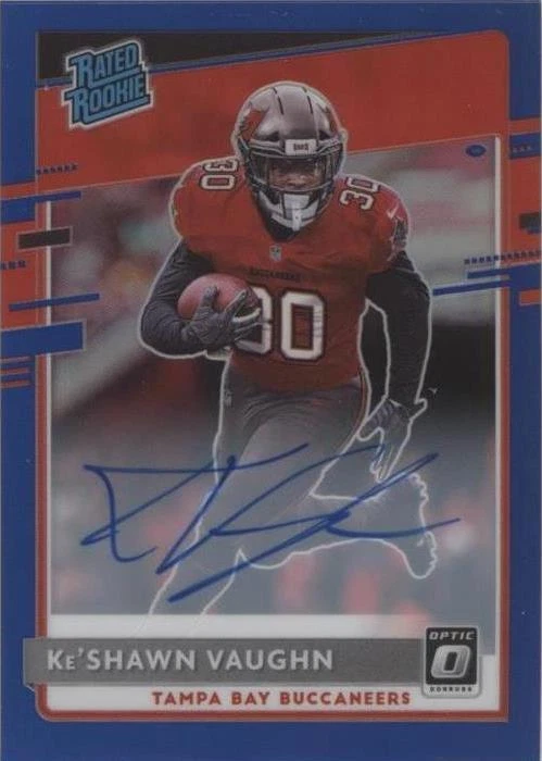 Blue Prizm Autographs