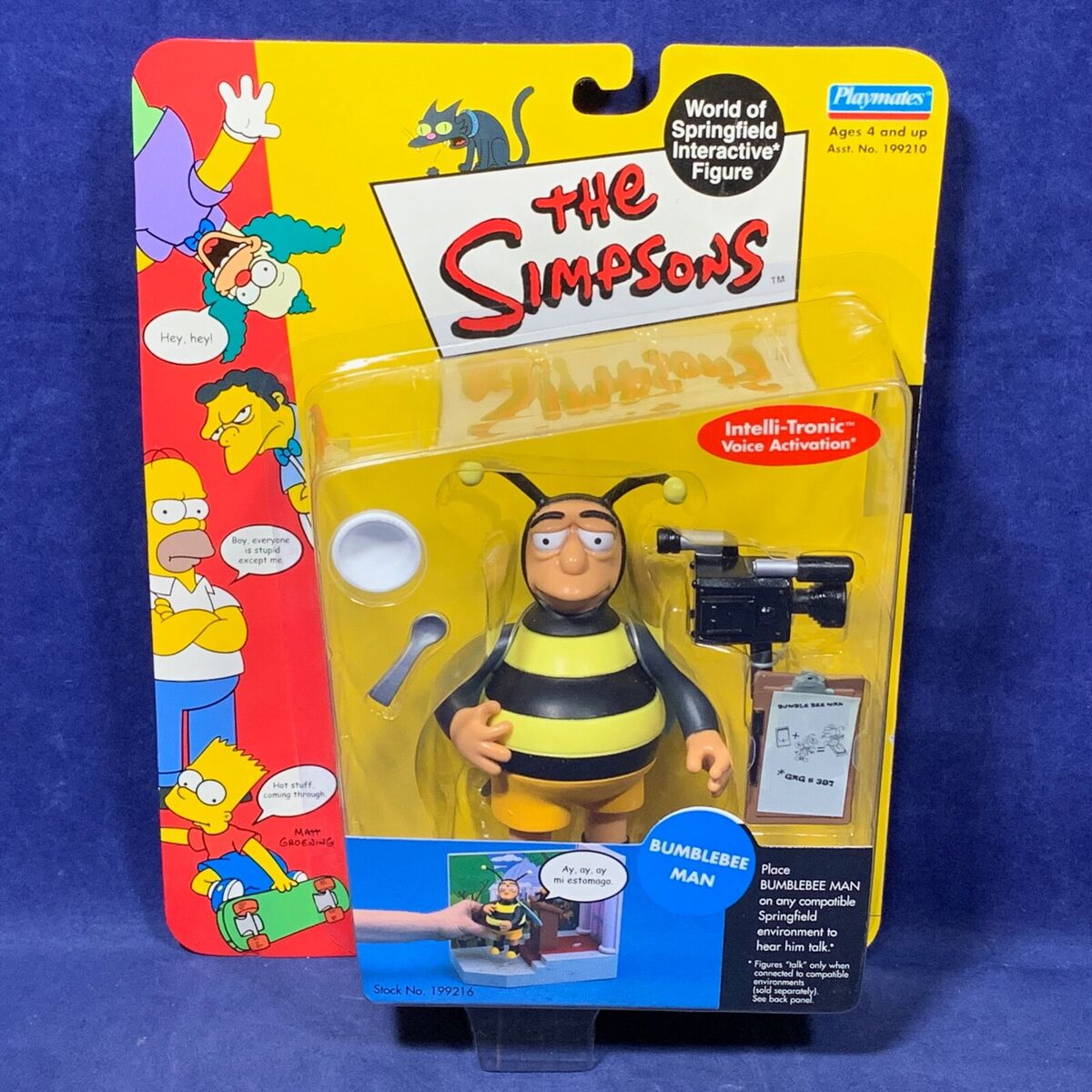 New BUMBLEBEE MAN Simpsons Playmates WOS SERIES 5 Action New BUMBLEBEE MAN Simpsons Playmates WOS SERIES 5 Action