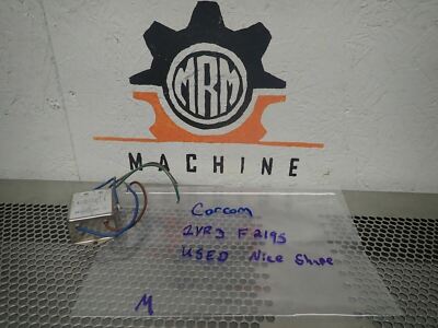 Corcom 1VR3 R2195 EMI Line Filter 1A 120/250V 50/60Hz Used With Warranty