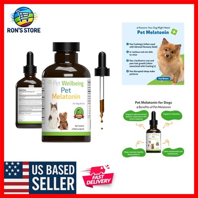 Bacon-Flavored Liquid Supplement for Dogs - Supports Sleep & Adrenal Health