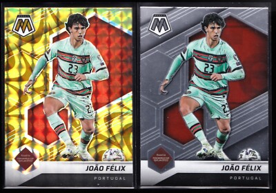 Joao Felix Portugal 2021-22 Mosaic Road World Cup FIFA Gold
