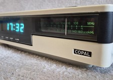 COPAL FP-720 FM/AM Digital Clock Radio Radiowecker Vintage + OVP Anleitung