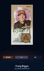 24 Topps Bunt DIGITAL Allen & Ginter Mini Signature ICONIC Craig Biggio