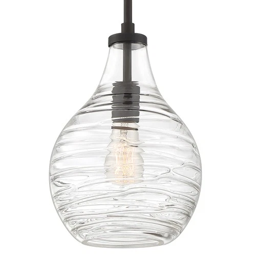 Quoizel QPP4019 Bronze Genie Single Light 9"W Mini Pendant - Picture 1 of 11