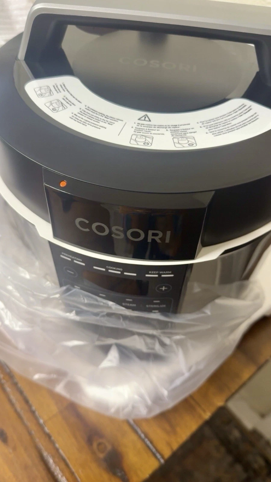 Cospri 6 Quart 9 In 1 Instant Multi Pressure Cooker