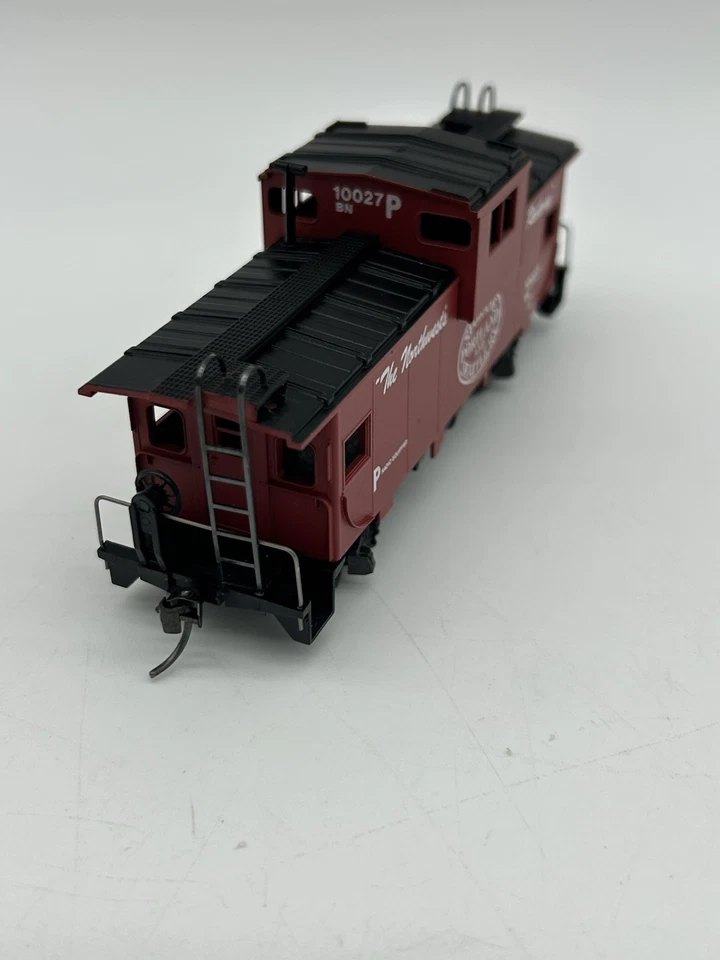 HO Athearn SPOKANE PORTLAND & SEATTLE - Wide Vision Caboose. 10027 Kadee Trucks - Image 3 of 4