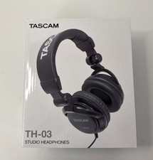 Tascam TH-03 Studio Headphones New Open Box Closed-Back 50mm Driver