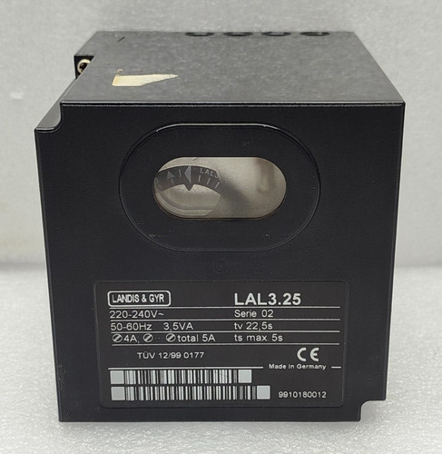 LANDIS & GYR LAL3.25 Heizkessel Brennersteuerung Serie 02 220-240V 50-60Hz USED