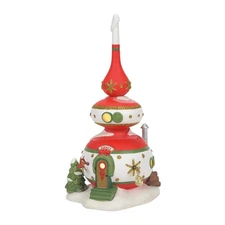 Department 56 North Pole Village Finnys Ornament House Lit Building, 9.5 Inch...