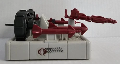 1989 Hasbro GI Joe Cobra Battlefield Robot Hovercraft Toy,Vintage