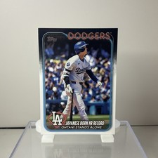 2024 Topps Update-  Shohei Ohtani #US123, Season Highlights Checklist