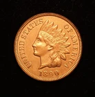 1890 Indian Head Cent  UNC