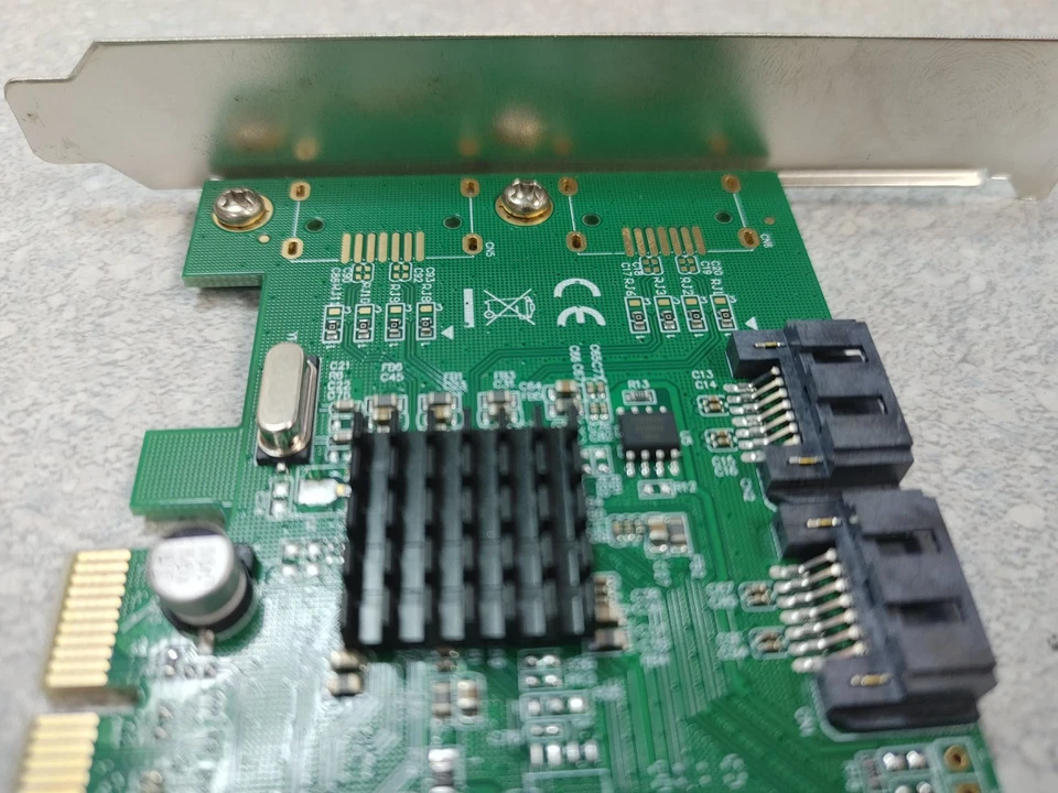 SYBA SI-PEX40064 4Port SATA III 5Gb/s PCI Express with Full/Low Profile Brackets - Image 3 of 4