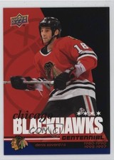 2025-26 Chicago Blackhawks Centennial Windy City Blue /65 Denis Savard #73 HOF