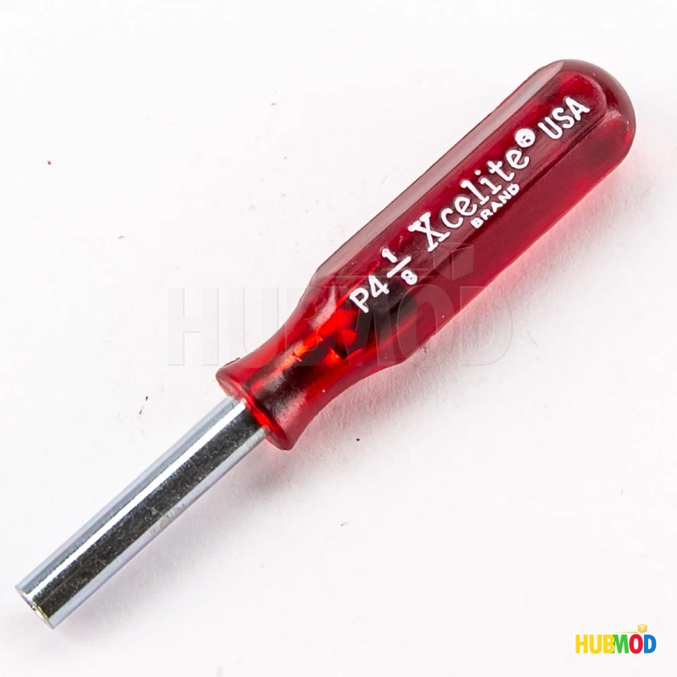 NEW Xcelite P4 1/8 Inch Mini Compact Nut Driver w/ 1.25" Short Blade - Image 2 of 3