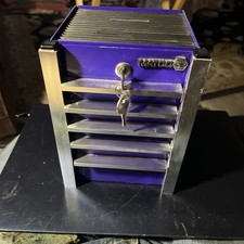 Matco Tools Promotional Mini Toolbox Piggy Bank With Keys Blue Tools Storage Box