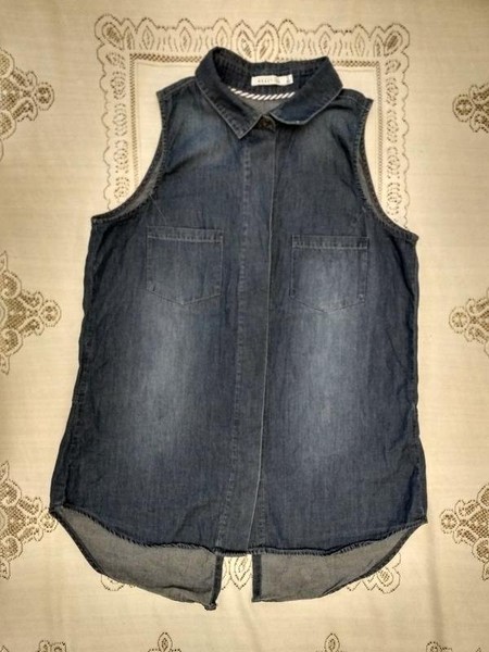 Women Kenneth Cole Shirt Navy 36 / S / 44