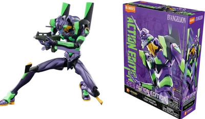 EVANGELION EVA 01 Action Edition Figure Modellbausatz Blokees 108877