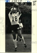 1981 Press Photo Football Player Kevin Williams - nos33187