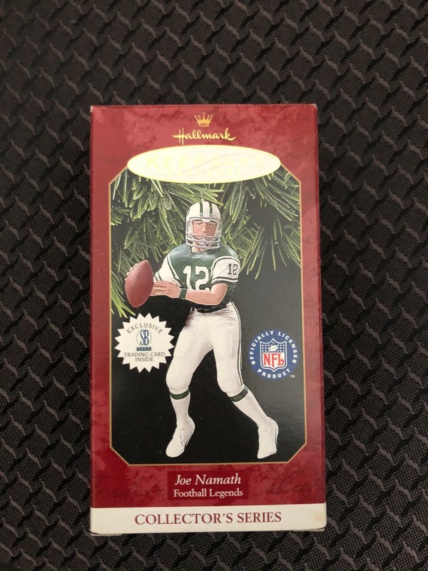 Joe Namath hallmark ornament (1997)