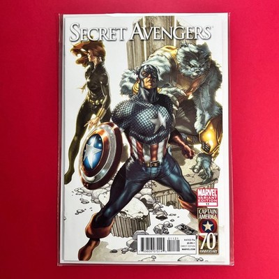 Secret Avengers #11 Simone Bianchi Captain America 70th Anniversary Variant 1:15