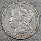 1892-CC Morgan Dollar Carson City VF Details  #7EWB