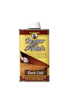 Dark Oak Wood Finish Restorer for Scratches and Blemishes - 8 oz