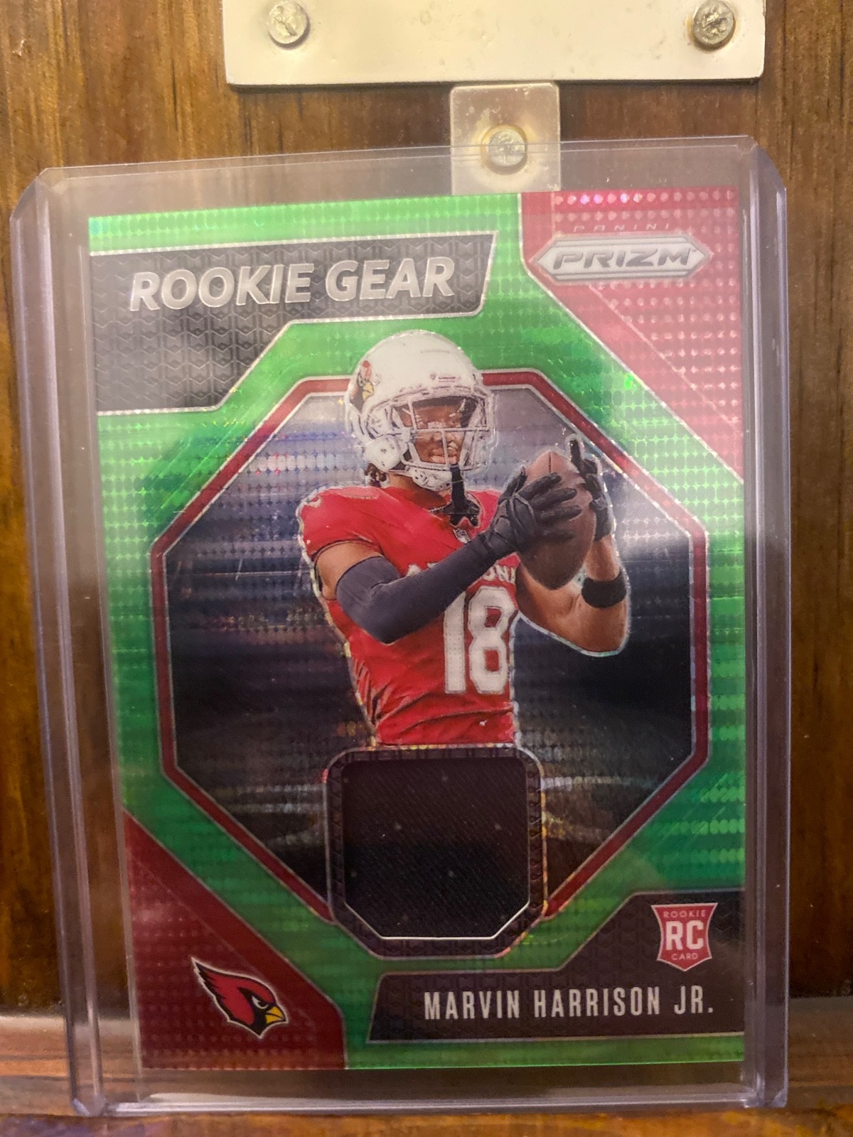 2024 Panini Prizm - Rookie Gear Marvin Harrison Jr. #RG-MHJ Neon Green Pulsar...