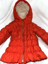Girls, Old Navy Winter PUFFER COAT Frost Free SIZE 3 Orange