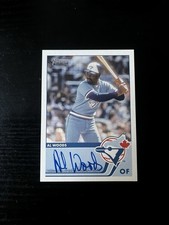 Al Woods 2026 Topps Heritage Expansion On Card Auto Toronto Blue Jays