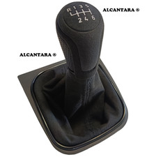 FÜR VW GOLF 5 6 EOS SCIROCCO 3 SCHALTSACK  SCHALTKNAUF ALCANTARA © 6 GANG  KPN1