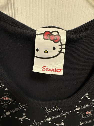 Canotta Hello Kitty a costine taglia XL nuova senza etichette vintage 2007 - Foto 3 di 6