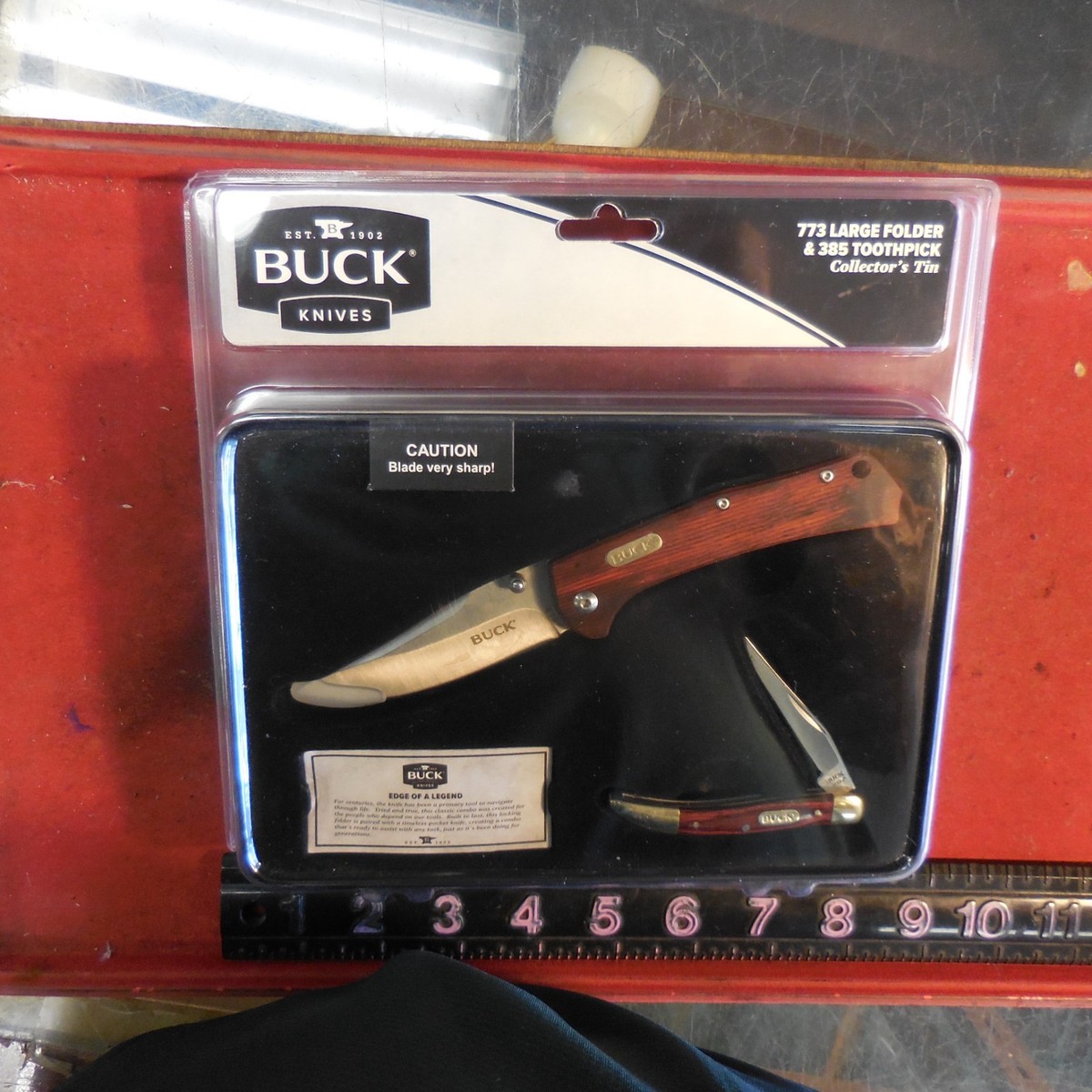 Buck 773 Folder And 385 Toothpick Pocket Knife | eBay