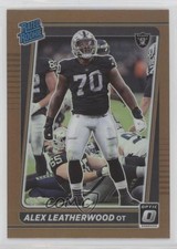 2021 Panini Donruss Optic Rated Rookie Bronze Prizm Alex Leatherwood #266 16lt
