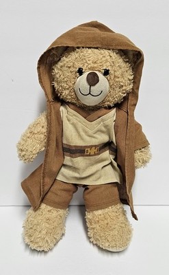 Build A Bear BAB Star Wars Obi Wan Kenobi Jedi Knight Brown Bear Soft Toy 