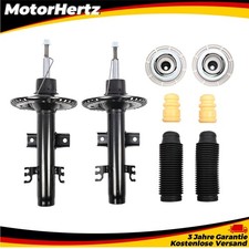 2 GASDRUCK STOßDÄMPFER + DOMLAGER VORNE für VW T5 TRANSPORTER BUS MULTIVAN