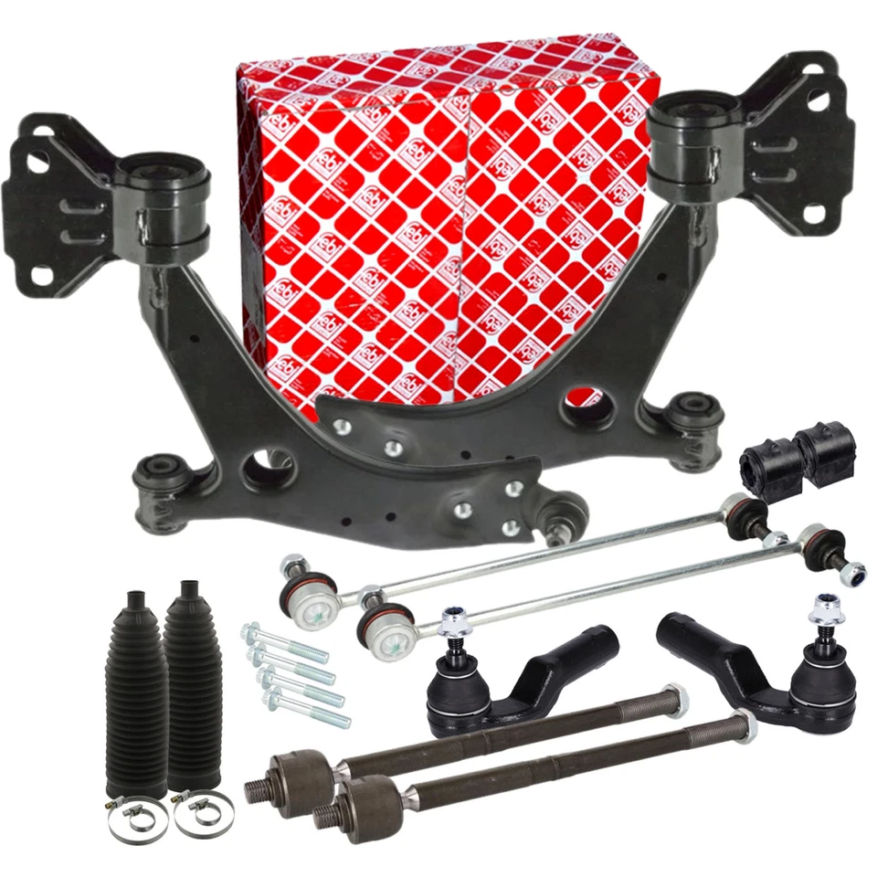 FEBI Querlenker Stabi Lagerung Axialgelenk Rep-Satz Vorne für FORD FOCUS III