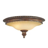 Beige Braun Klassisch Deckenlampe Deckenleuchte 2X60W/E27 44,5X19,7 [Cm]