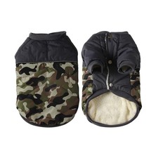 Fleece Lining Warm Dog Coats for Small Dogs Waterproof Puppy Jacket... Fast Ship