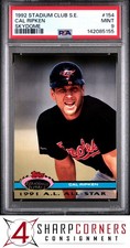 1992 STADIUM CLUB S.E. SKYDOME #154 CAL RIPKEN JR. ORIOLES HOF PSA 9