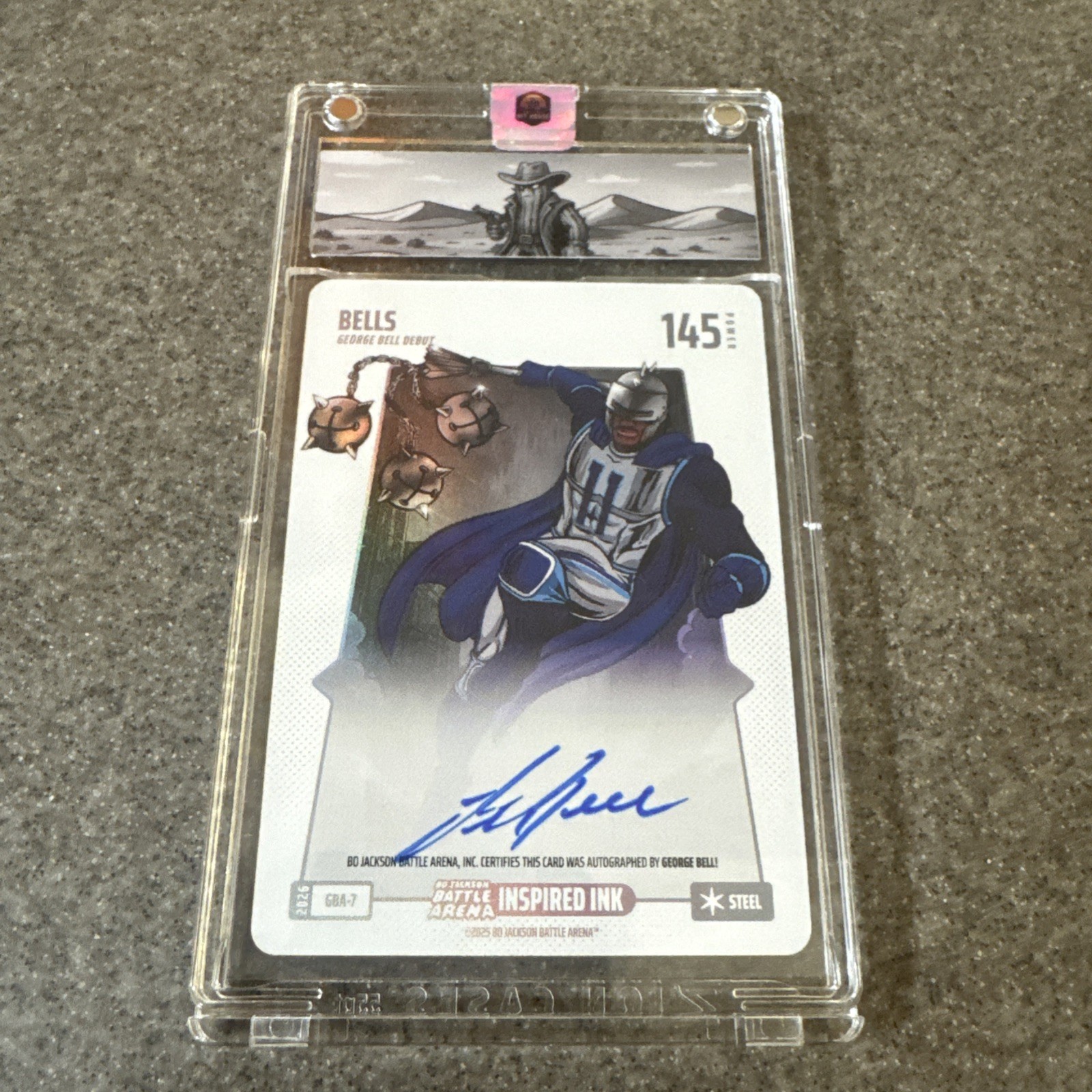 2026 Bo Jackson Battle Arena George Bell Steel Auto Bells GBA-7