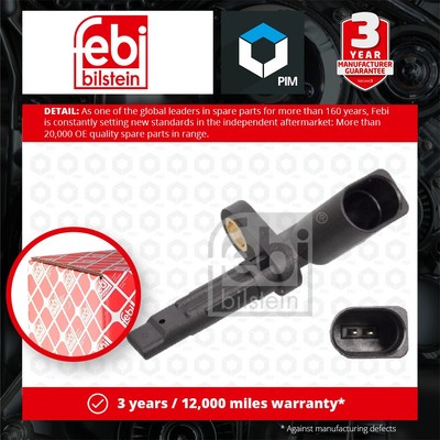 ABS Sensor fits AUDI A7 4G 10 to 18 Wheel Speed 4E0927804 4E0927804A 4E0927804D