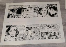 Debbie Deere by Frank Bolle Original Comic Storyboard Artwork 1960s