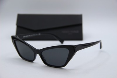 NEW ALAIN MIKLI A05036 001/87 BLACK MARBLE AUTHENTIC FRAMES SUNGLASSES 57-15