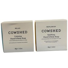Image of Cowshed Cosy Calming & Uplifting Hand & Body Soap 100g X2 New - Free Postage